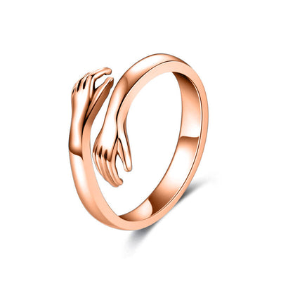 Rose Gold Hug Ring